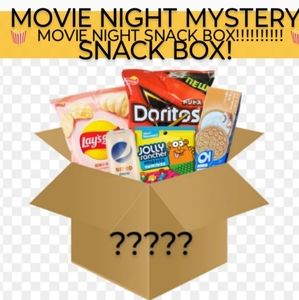 MOVIE NIGHT MYSTERY SNACK BOX!
